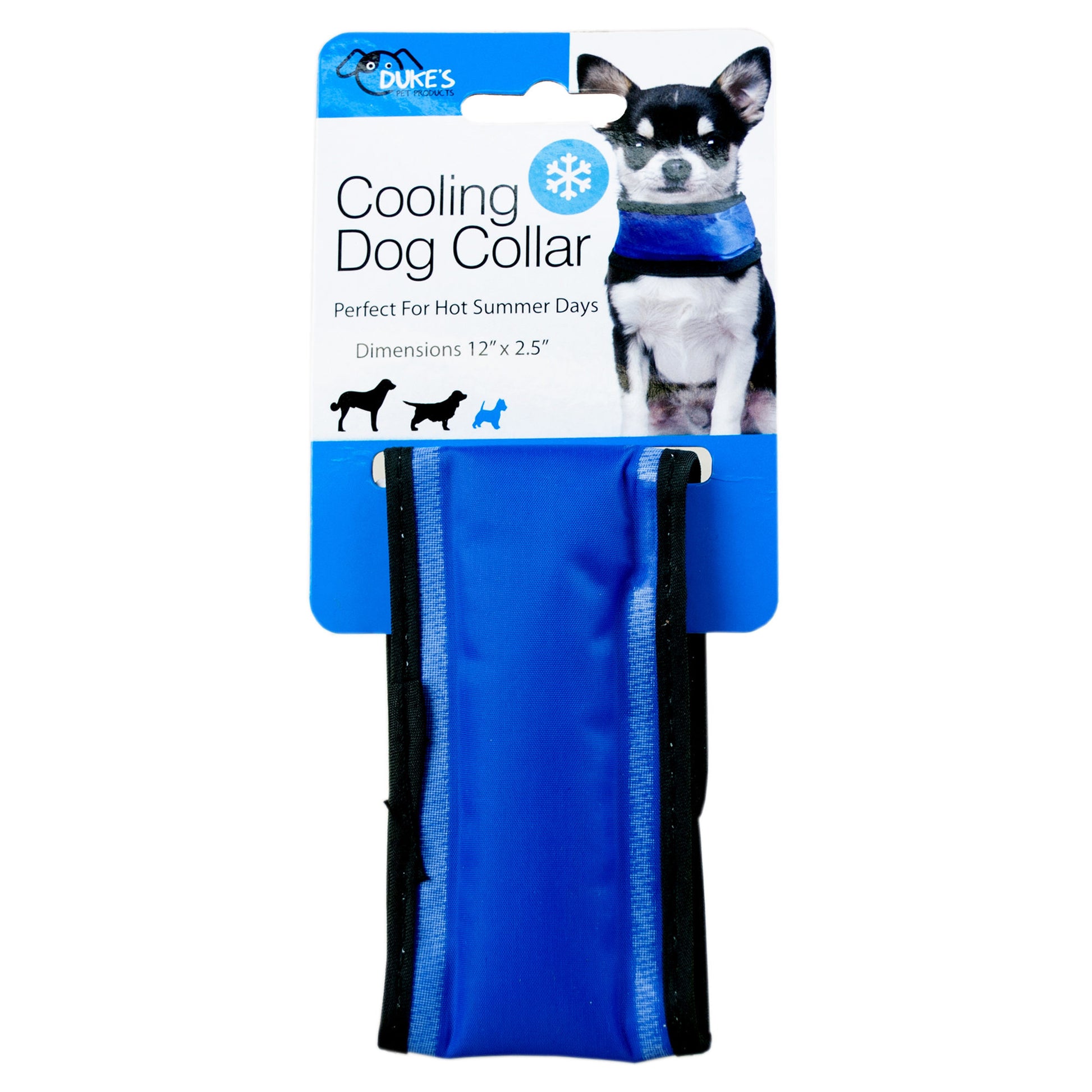 animal and pet supplies small cooling dog collar -- 18 per box