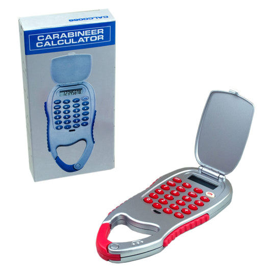 carabineer calculator red  -  -- 51 per box