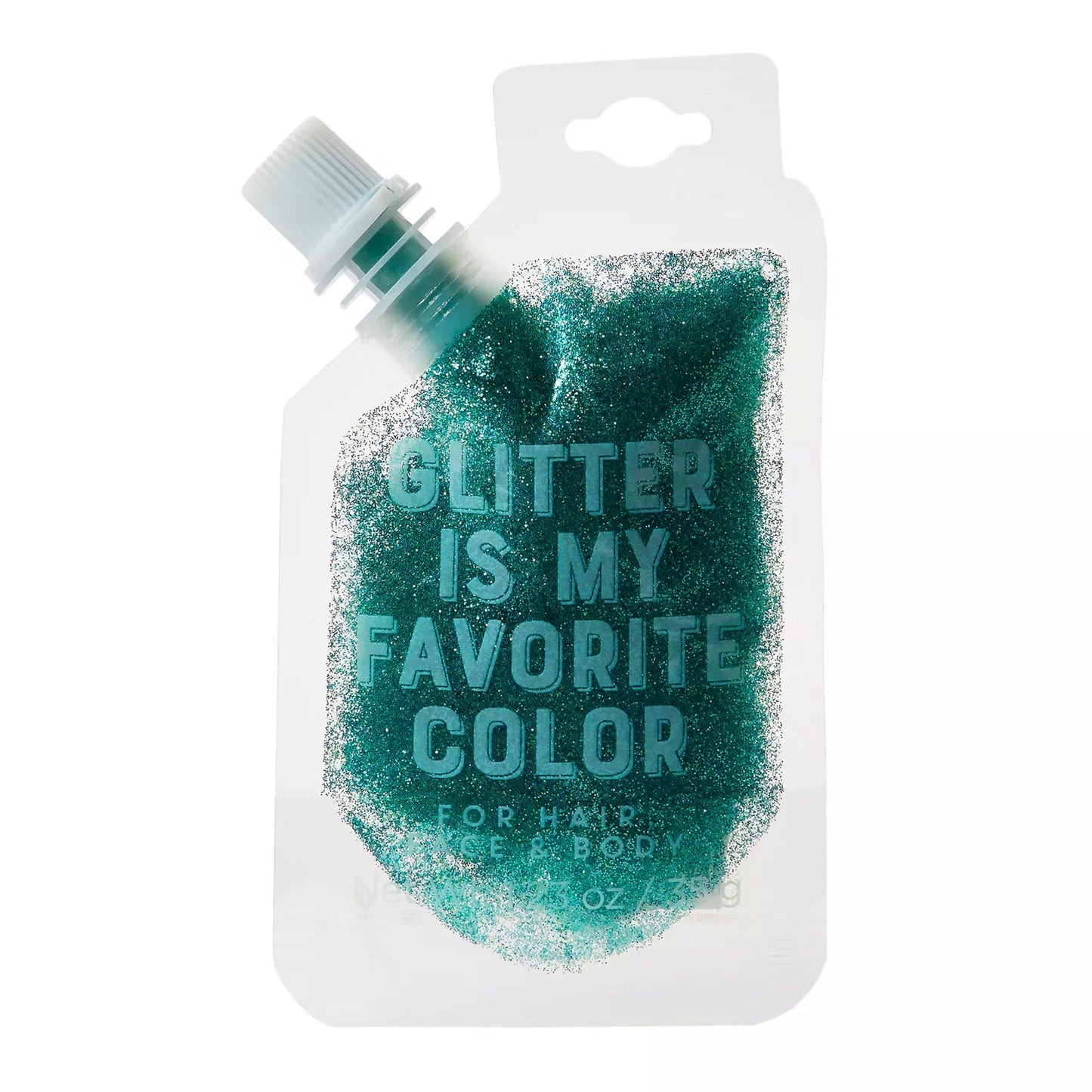 aqua mini body glitter pouches -- 36 per case