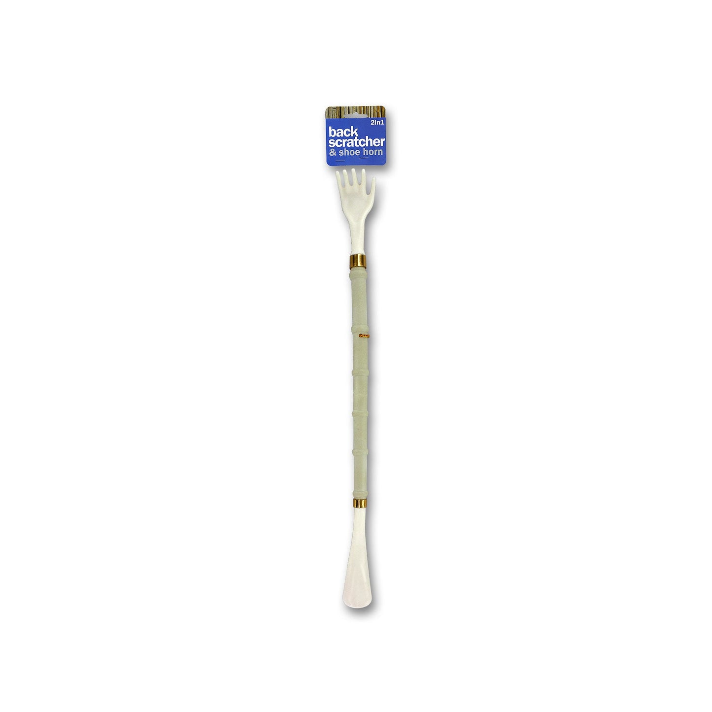 2 in 1 back scratcher and shoe horn - bulk aa pack -- 34 per box