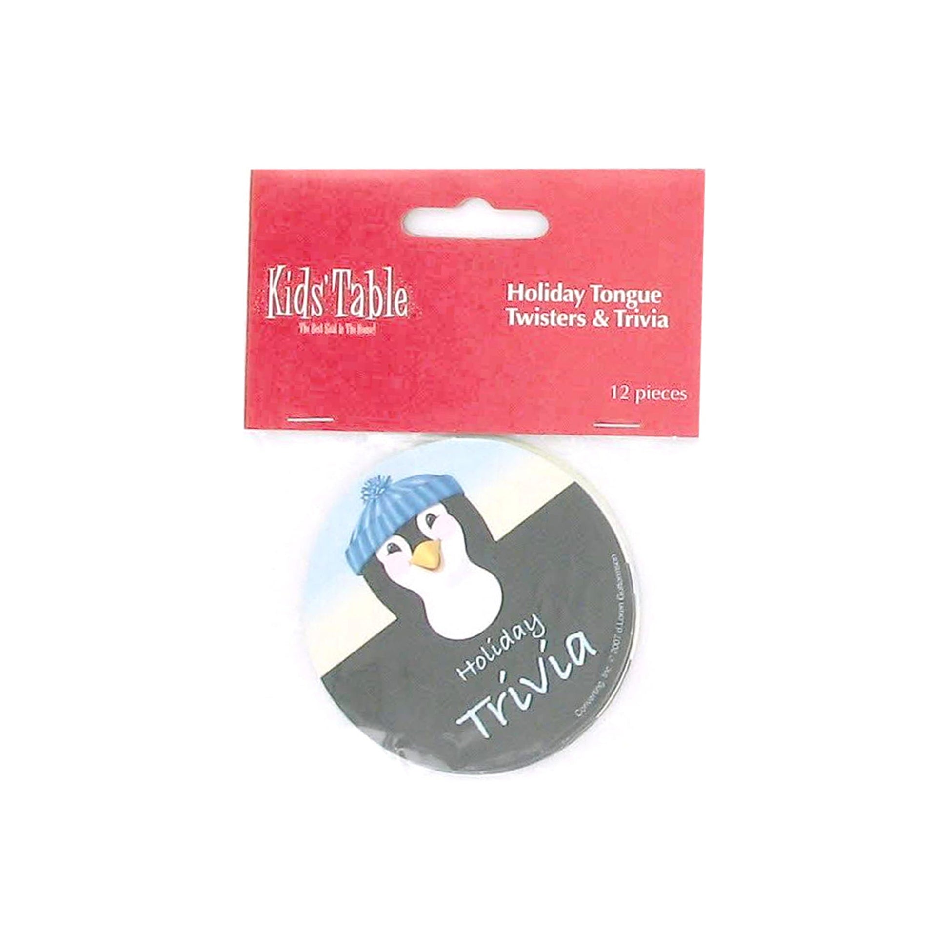 penguin tongue twisters & trivia - holiday fun  -- 166 per box