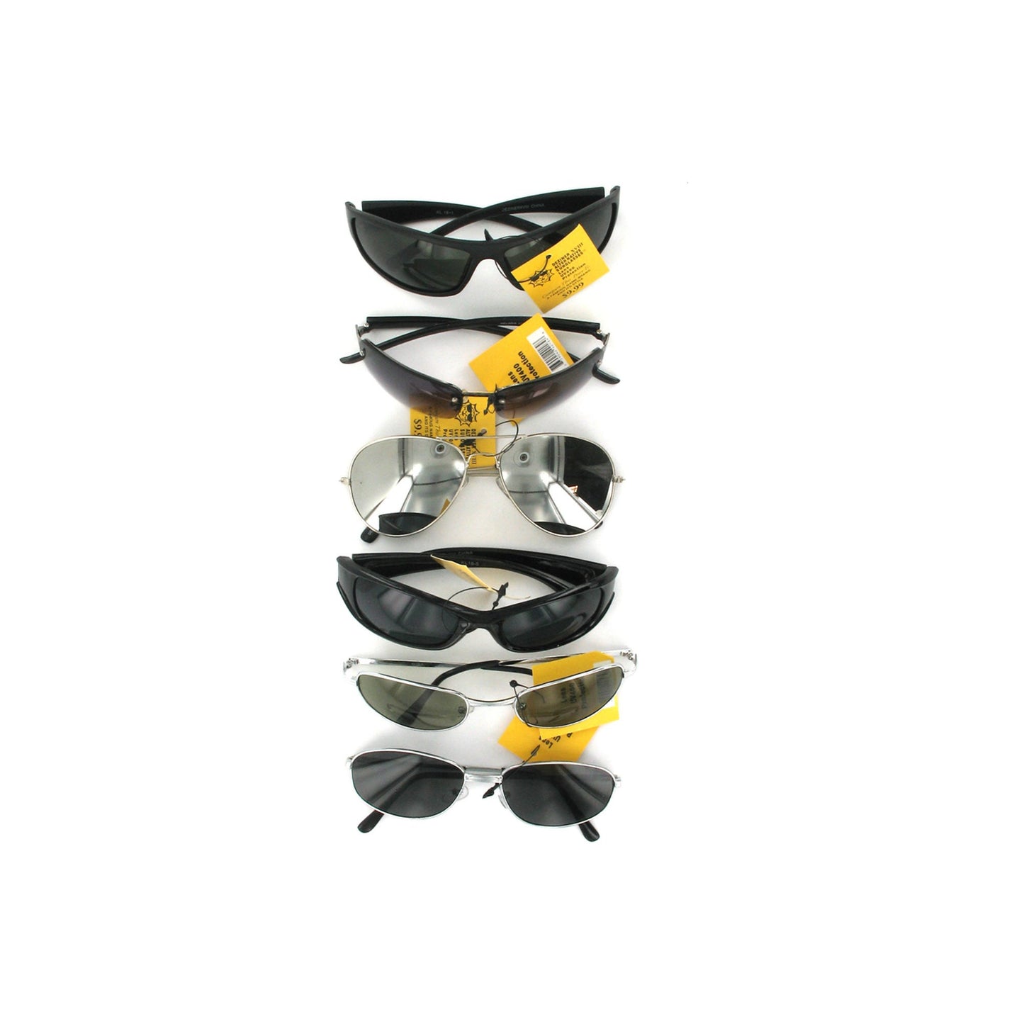 bulk sunglasses - assorted styles  -- 19 per box