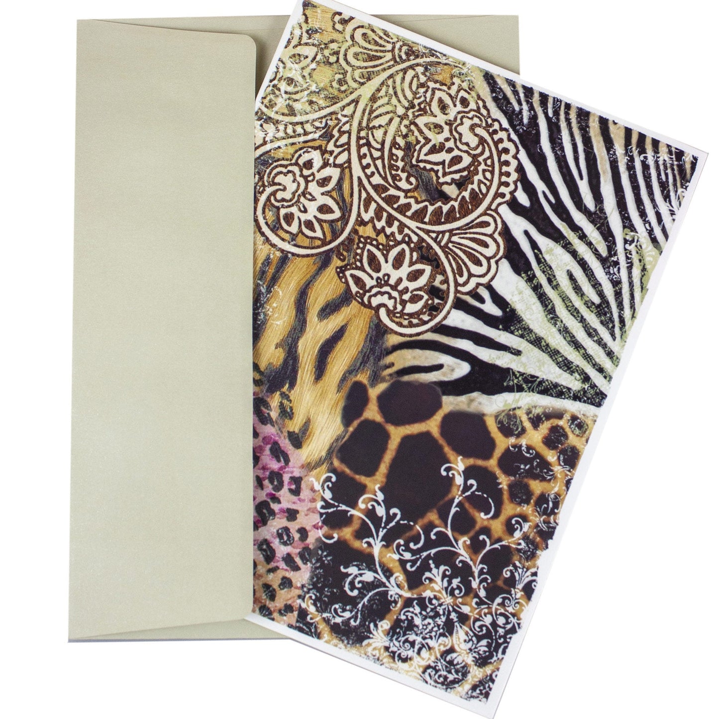 safari boxed note cards -- 44 per box