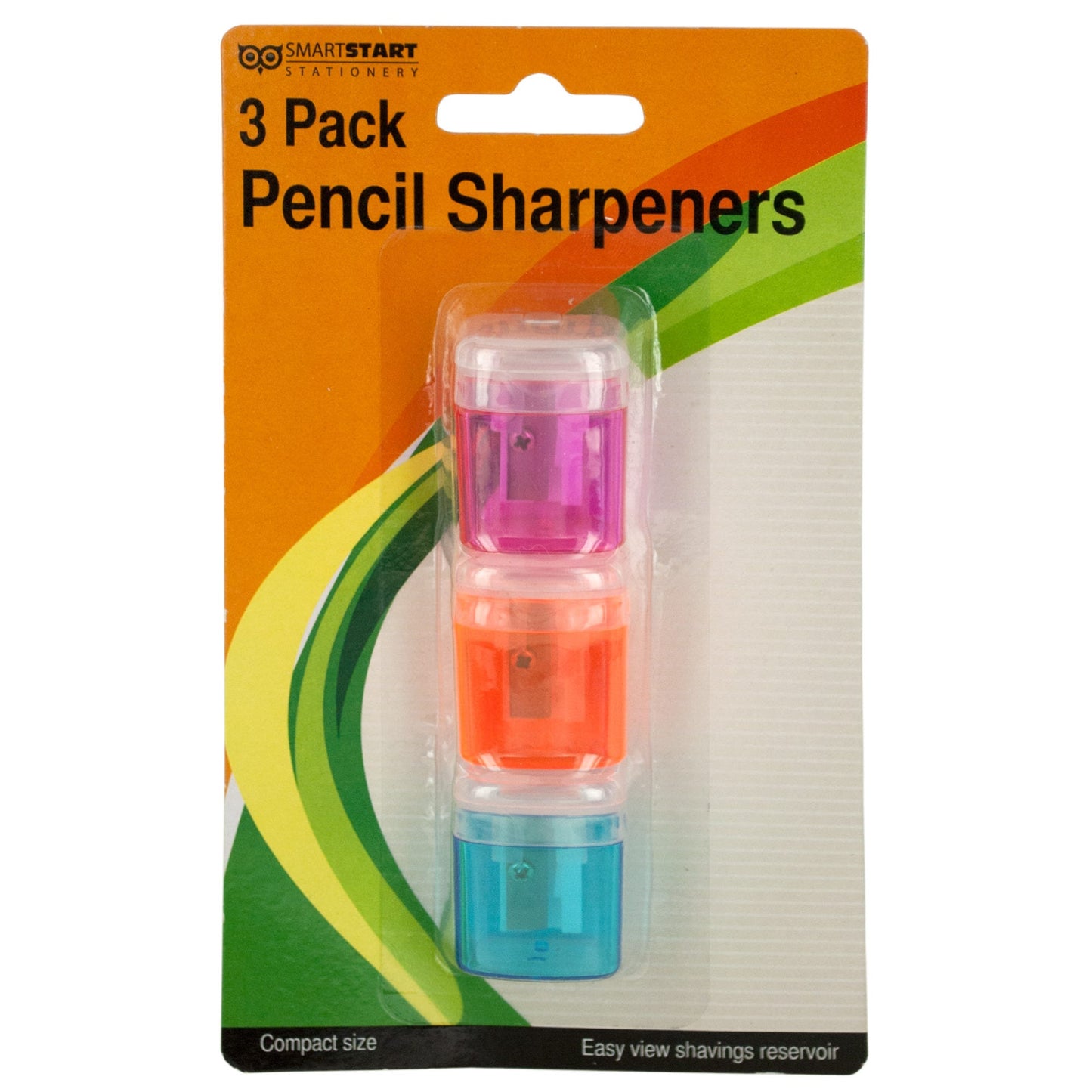 colorful pencil sharpeners set  -- 36 per box