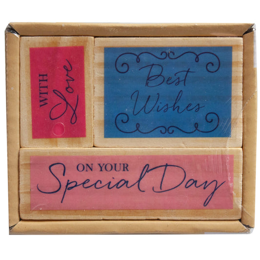 special day stamp set - 3 pack - bulk  -- 64 per box