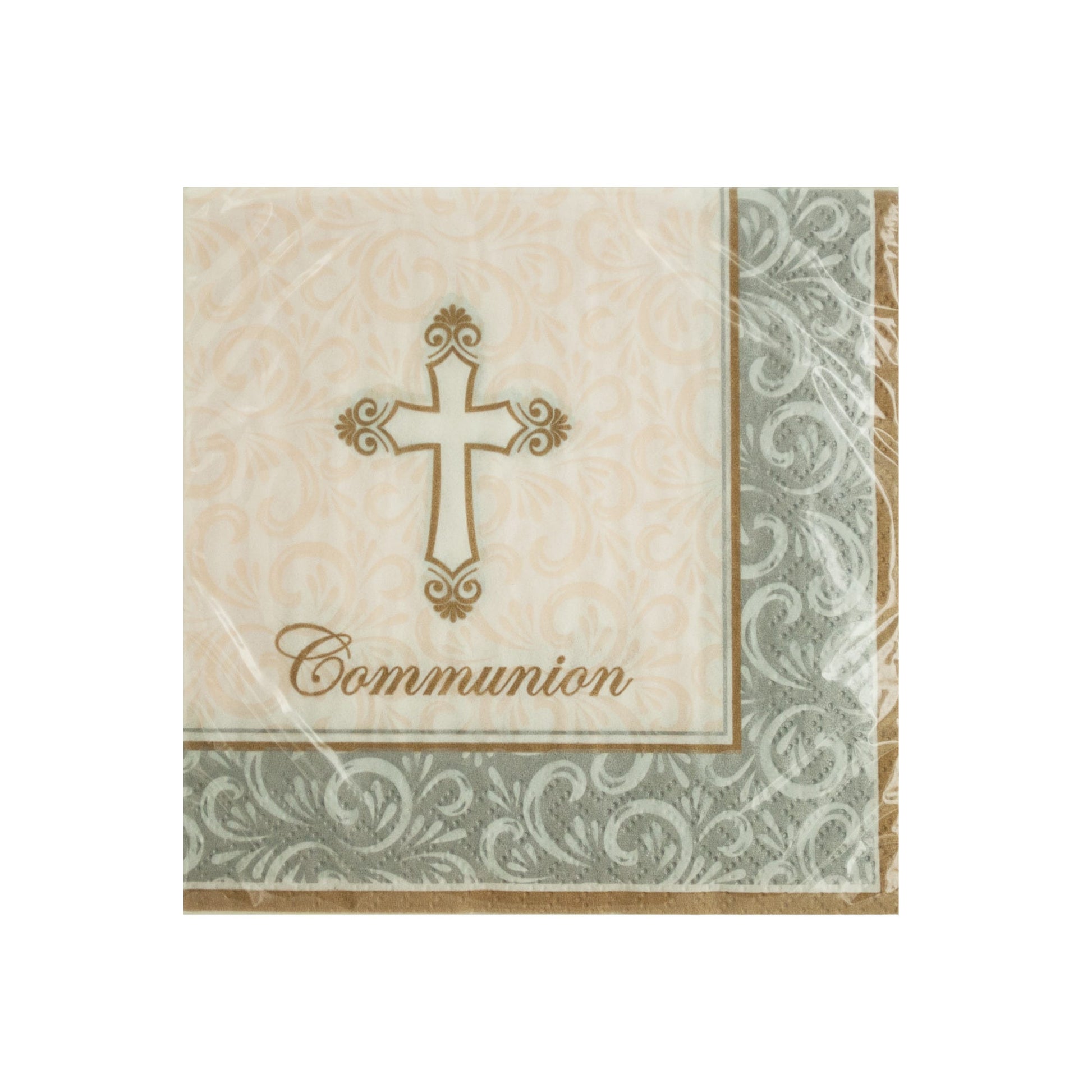 divinity communion beverage napkins - -  -- 12 per case