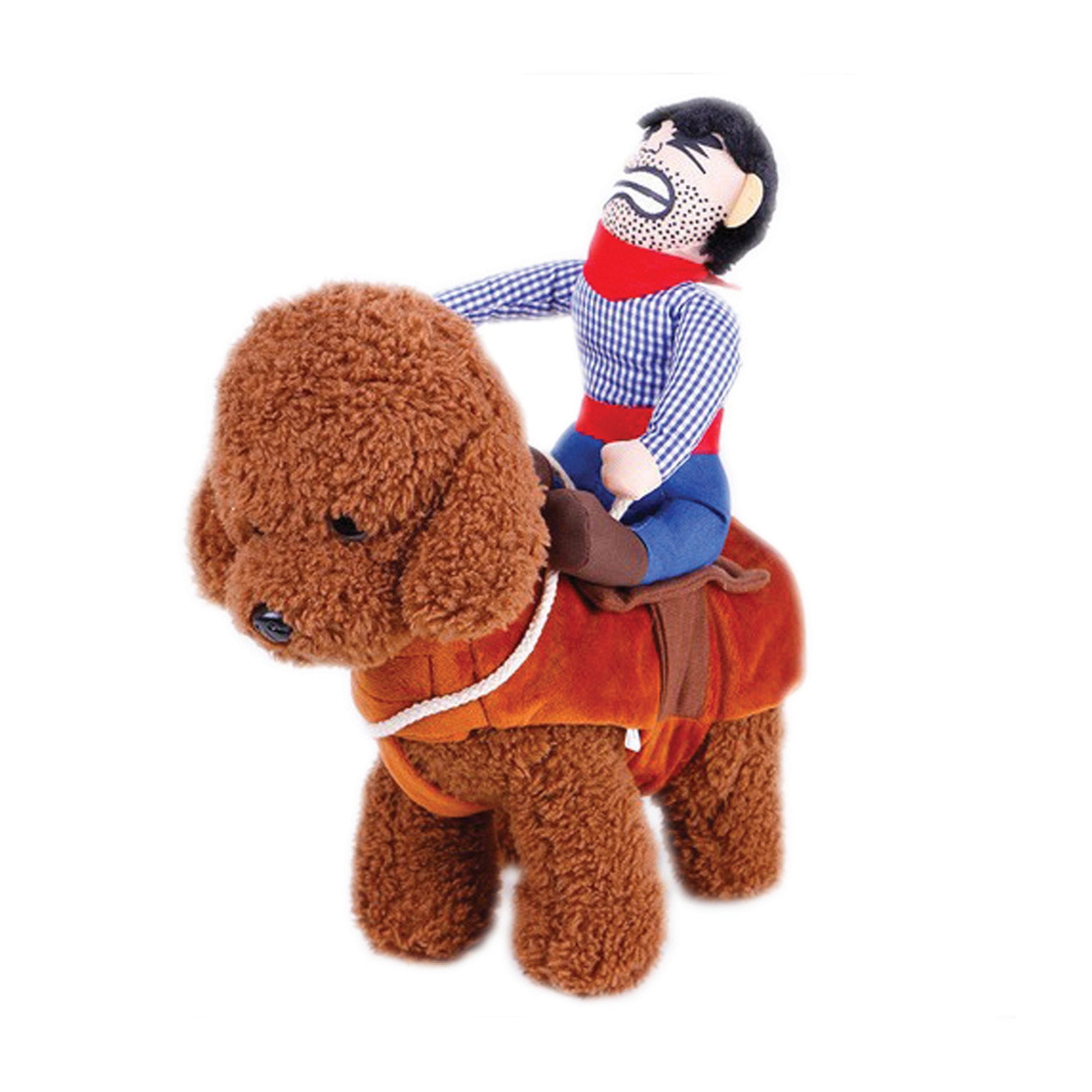 horse riding cowboy pet costume -  -- 3 per box