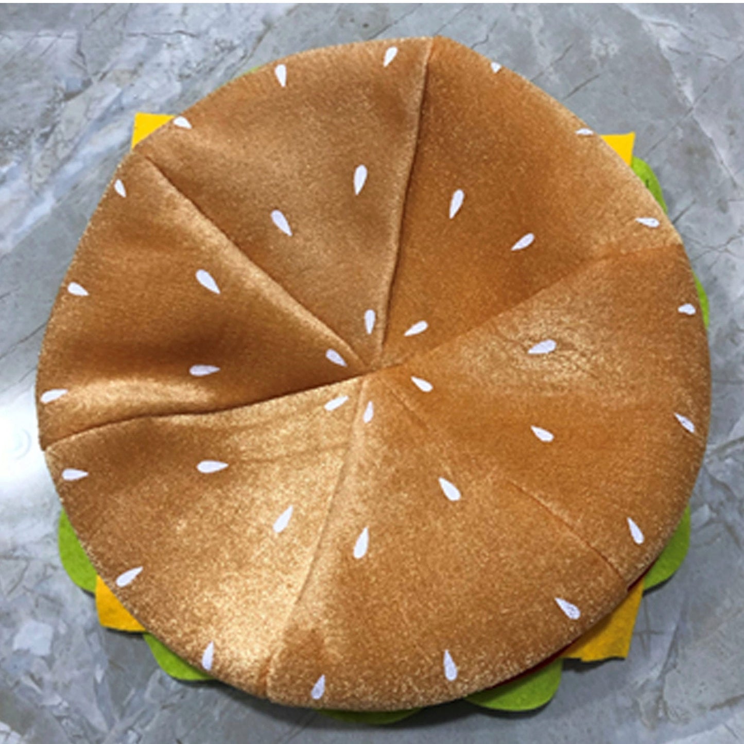 hamburger costume hat -- 6 per box