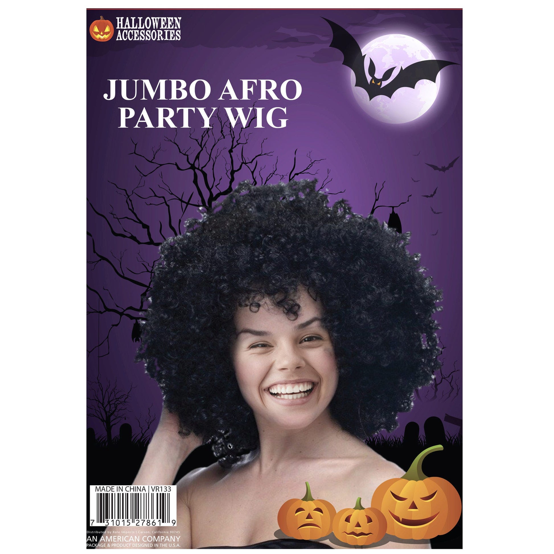 jumbo afro wig -  -- 6 per box