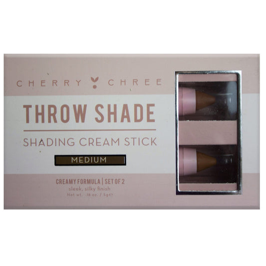 throw shade shading cream stick - medium -- 48 per case