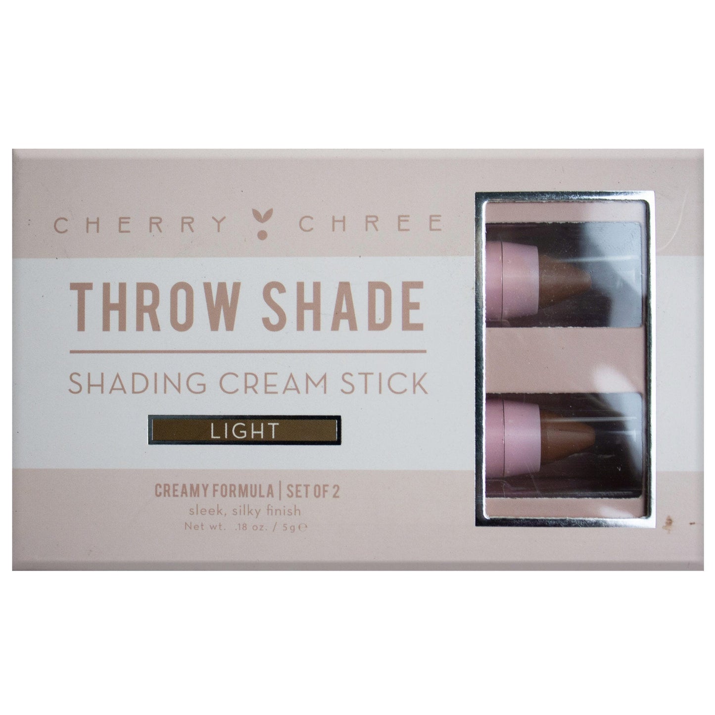 throw shade shading cream stick light tone - -  -- 48 per case