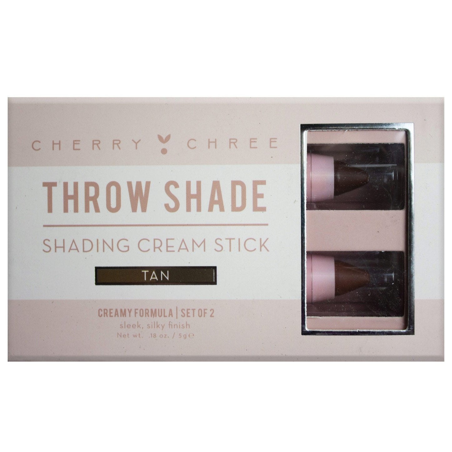 throw shade shading cream stick - tan -- 48 per case