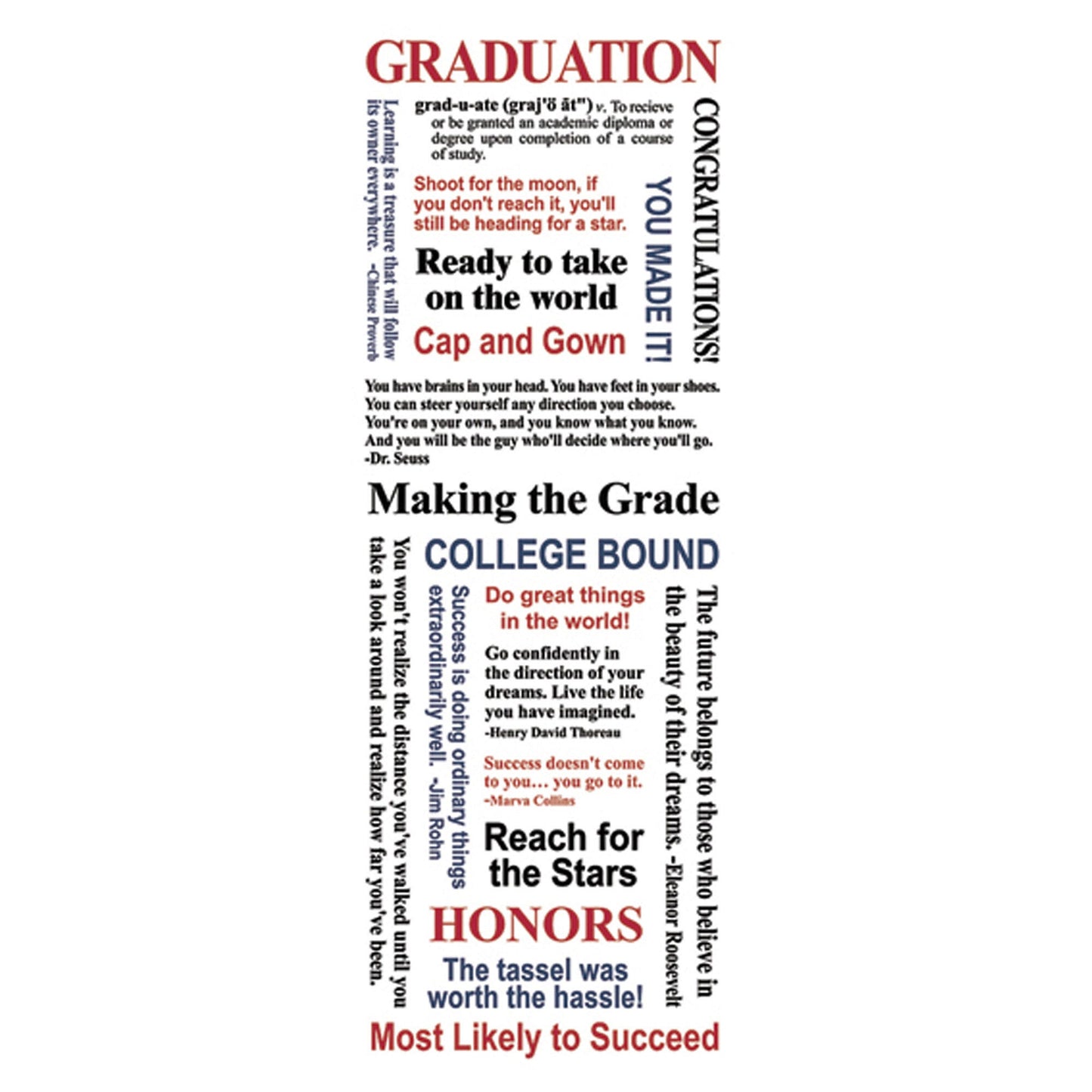 momenta graduation phrases stickers - - 720 -- 86 per box