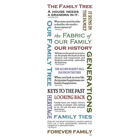 family phrases momenta stickers - bulk aa pack -- 86 per box