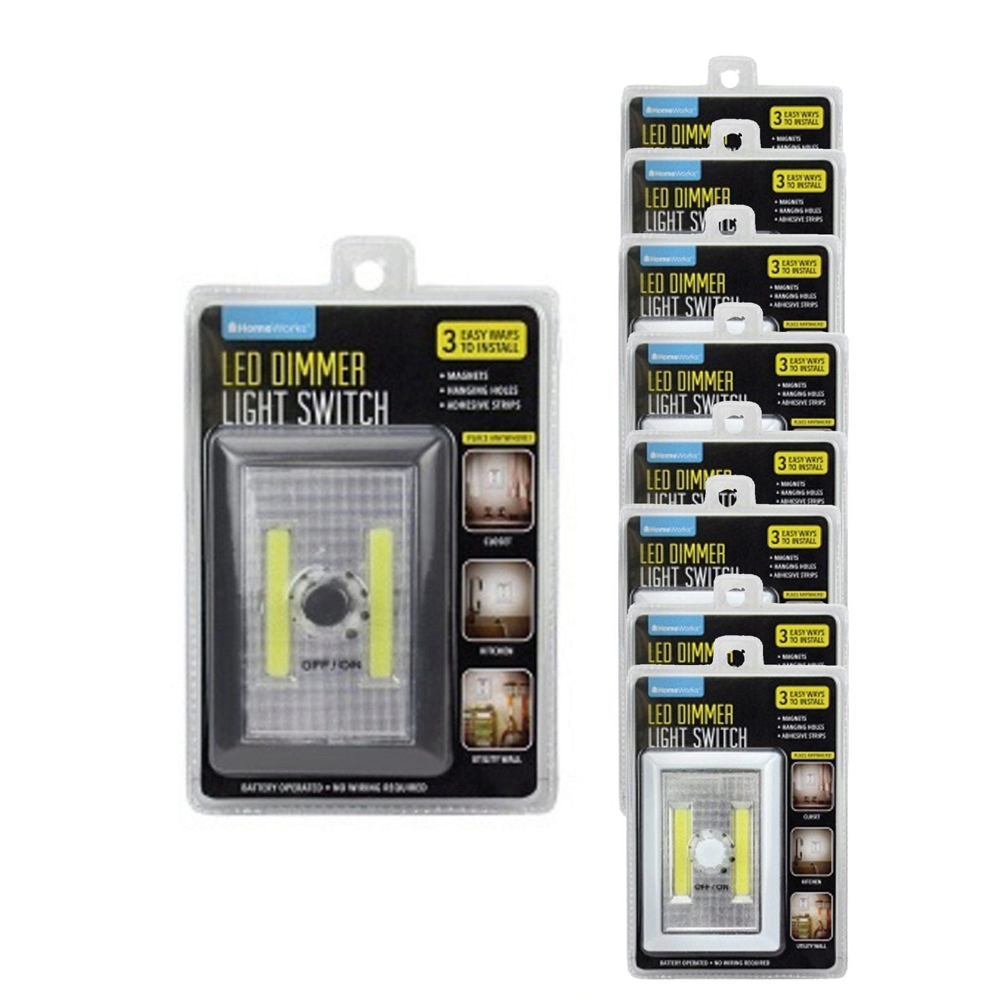 led dimmer light switch - clip strip  -- 15 per box