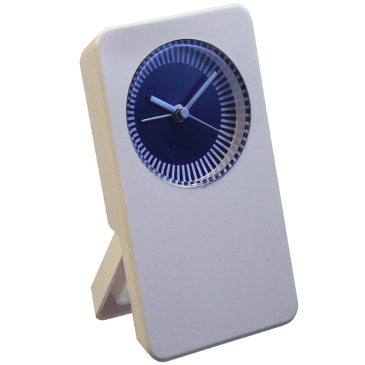 analog desktop clock - blue  -- 58 per box