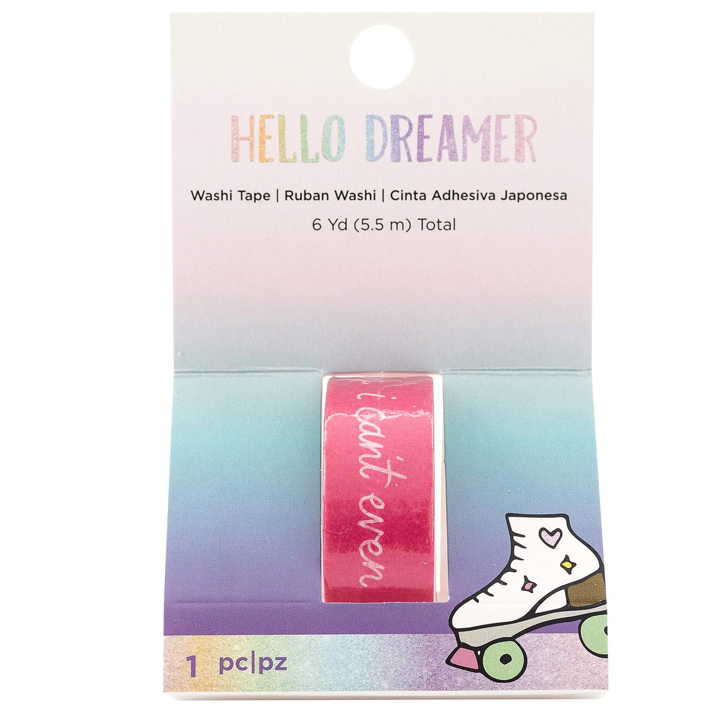 hello dreamer i can't even washi tape - bulk  -- 48 per case