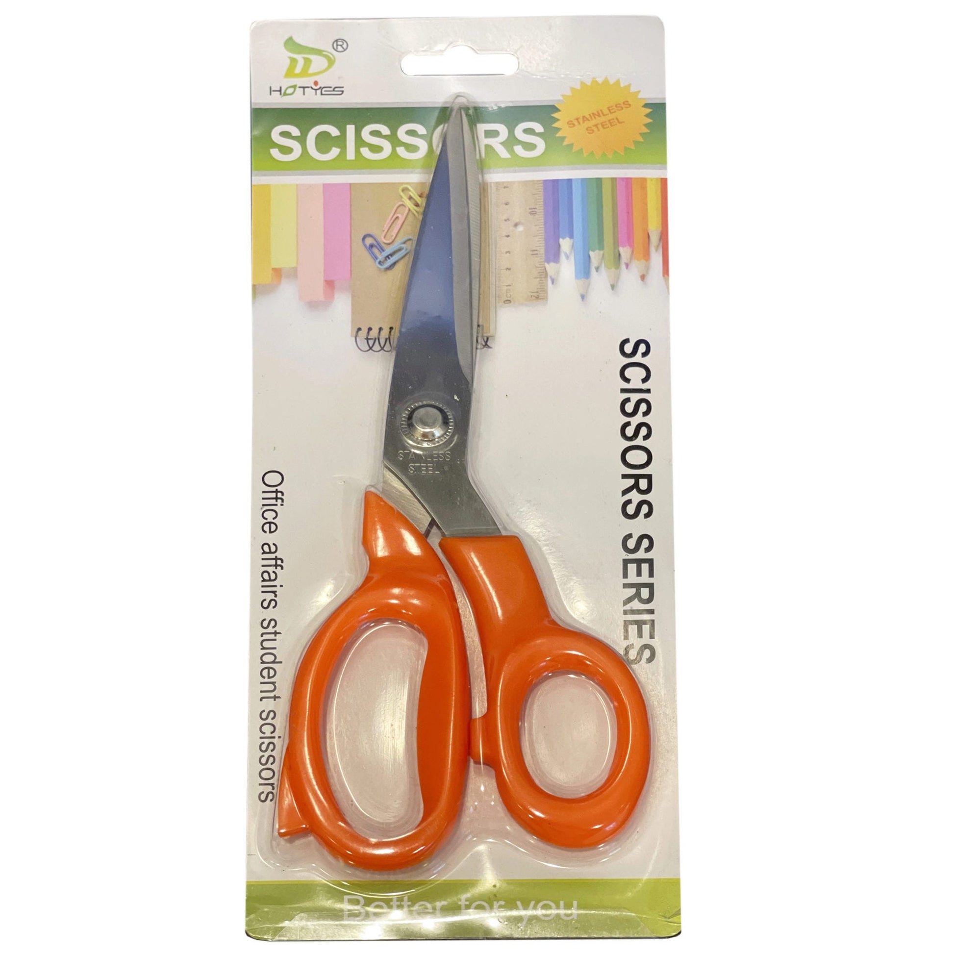 assorted stainless steel all purpose scissors -  -- 23 per box