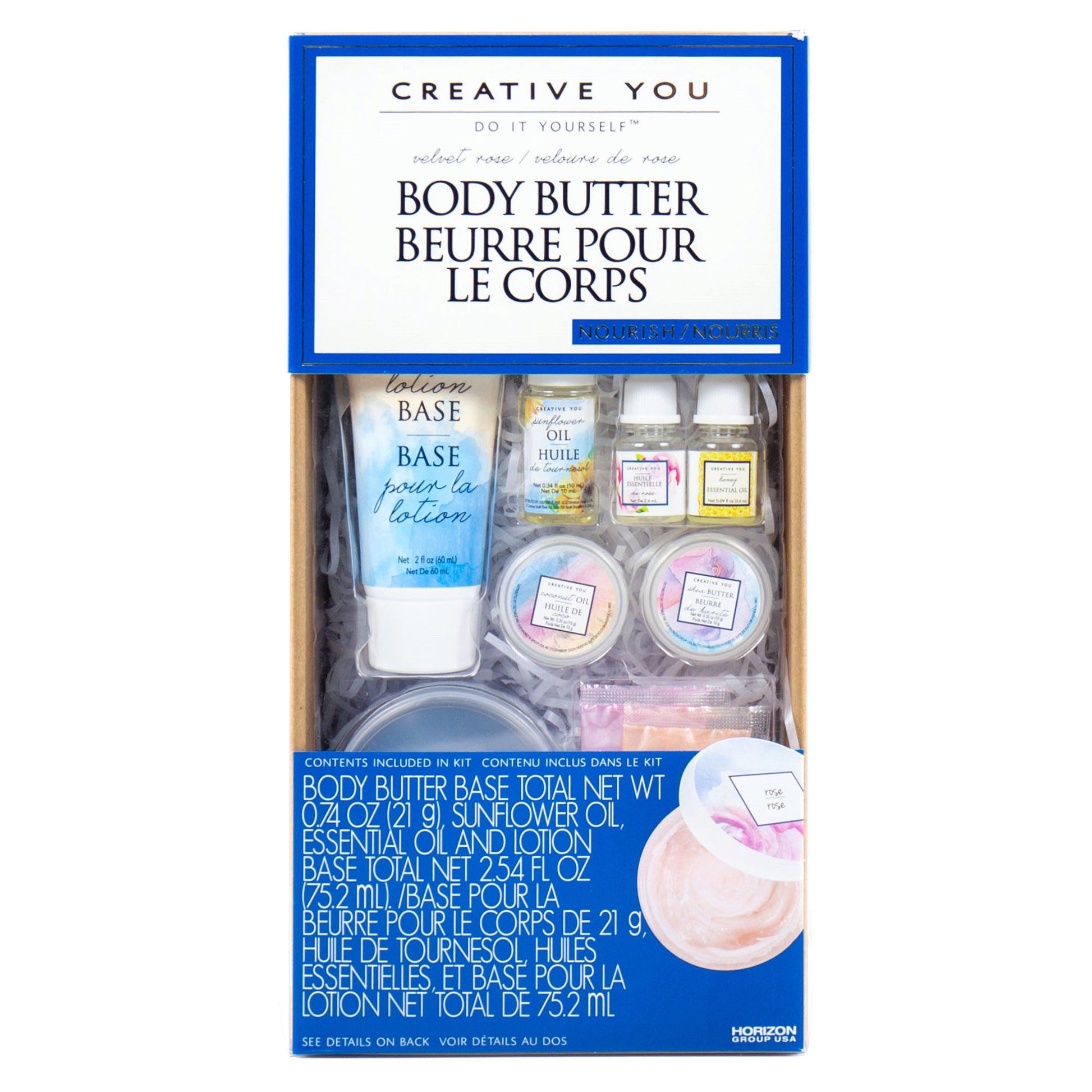 creative you do it yourself rose body butter  -- 4 per case