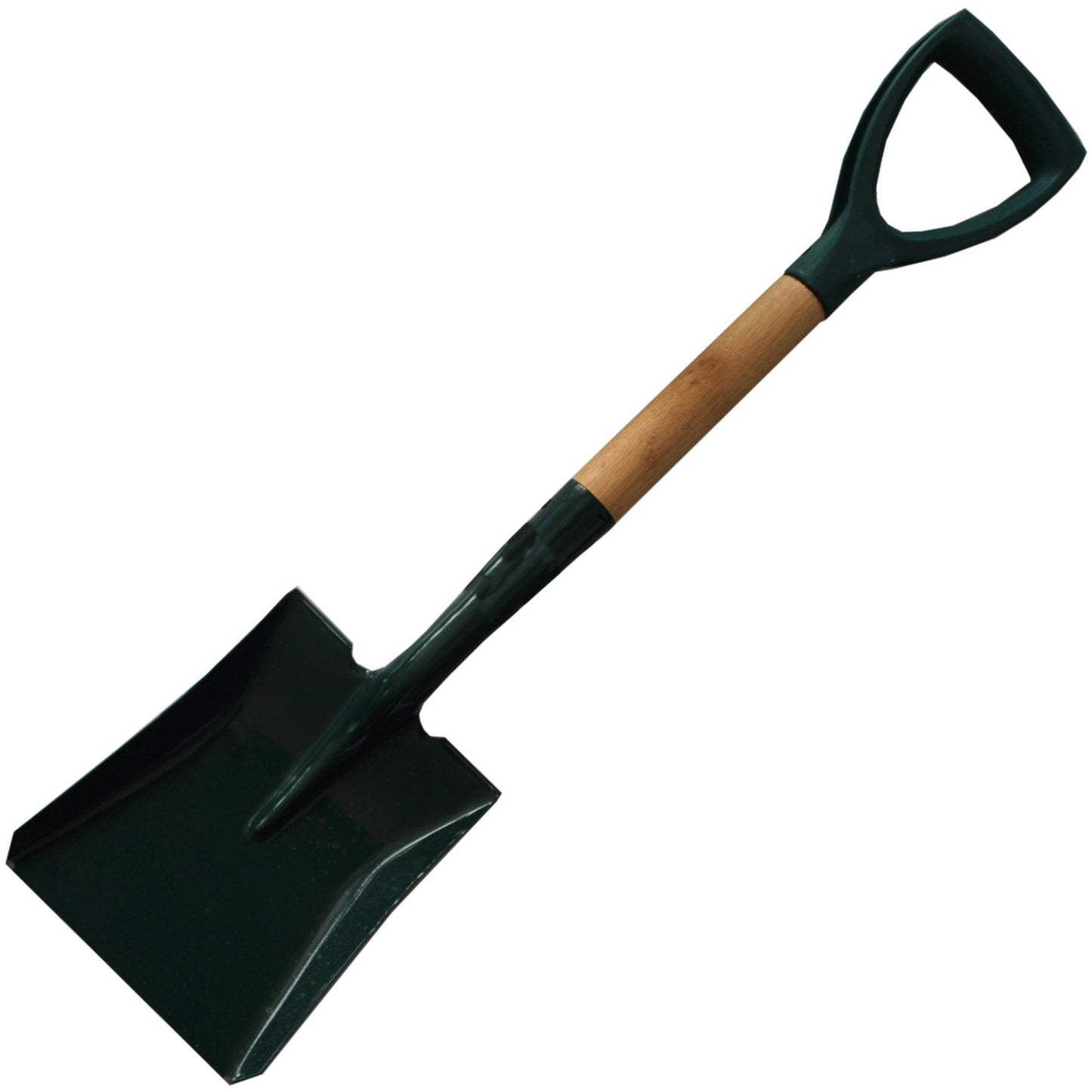 metal handle wood garden shovels - 24 pack -- 5 per box