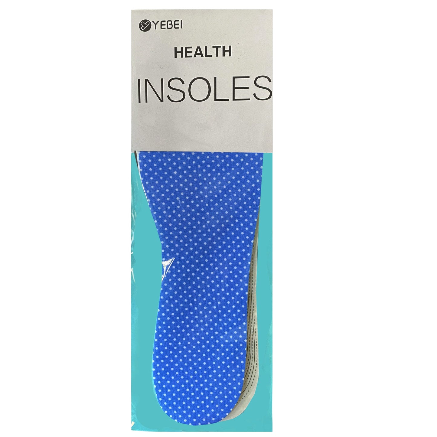 assorted insoles - polka dot/striped  -- 45 per box