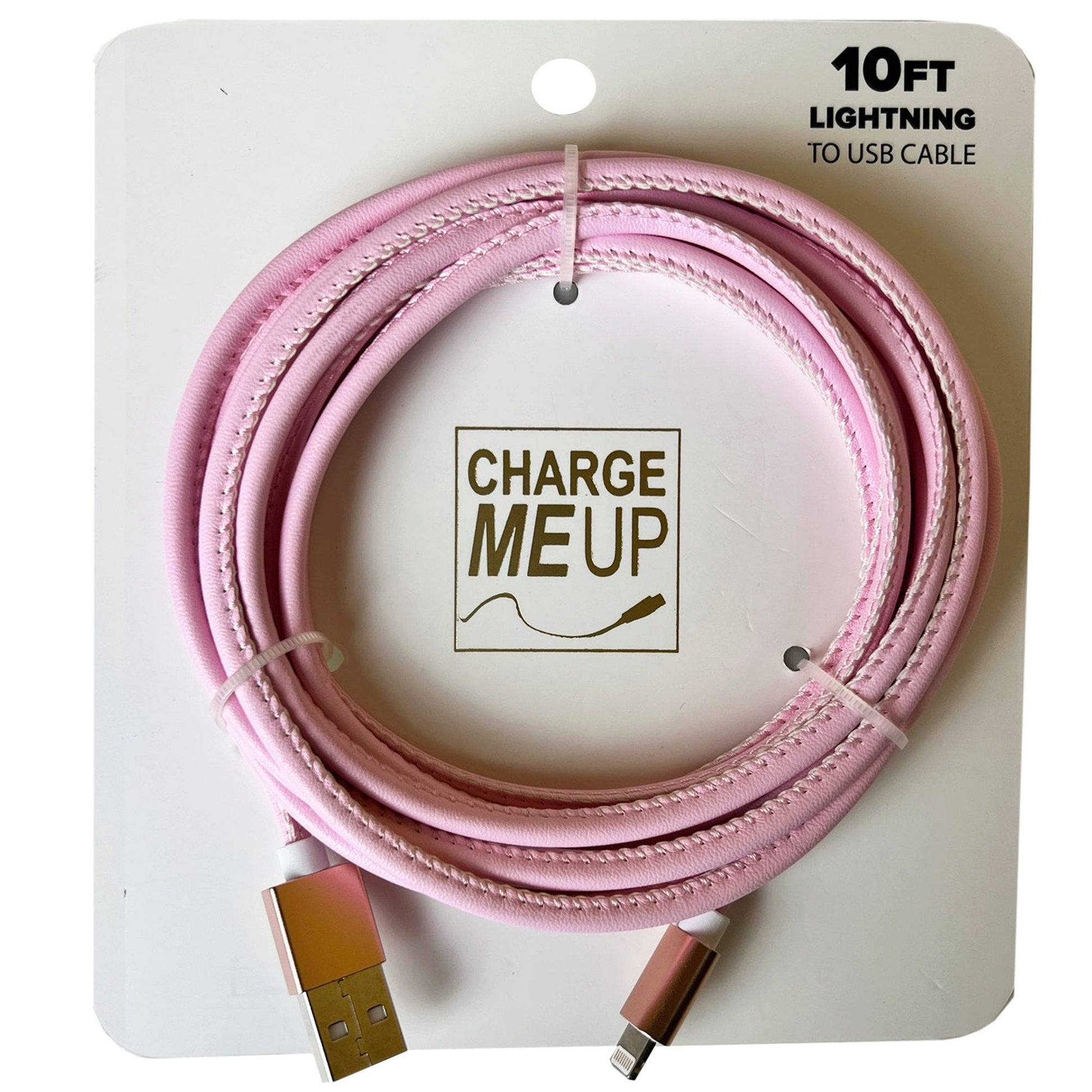 rose gold 10 ft lightning cable -- 10 per box