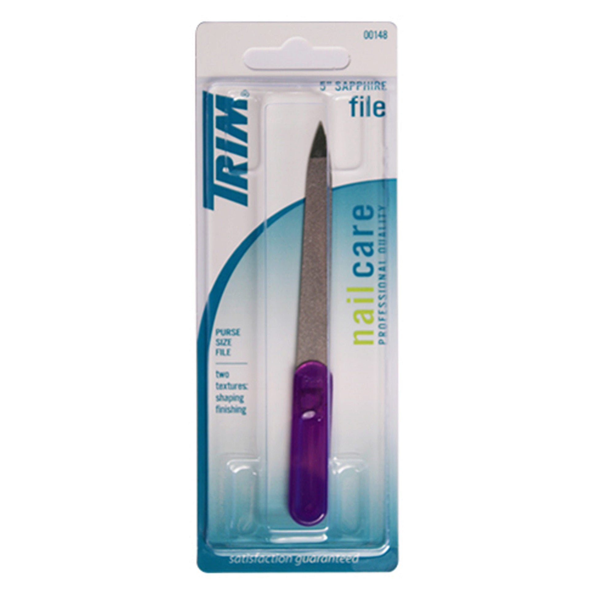 trim 5 purse size sapphire nail file -- 24 per case