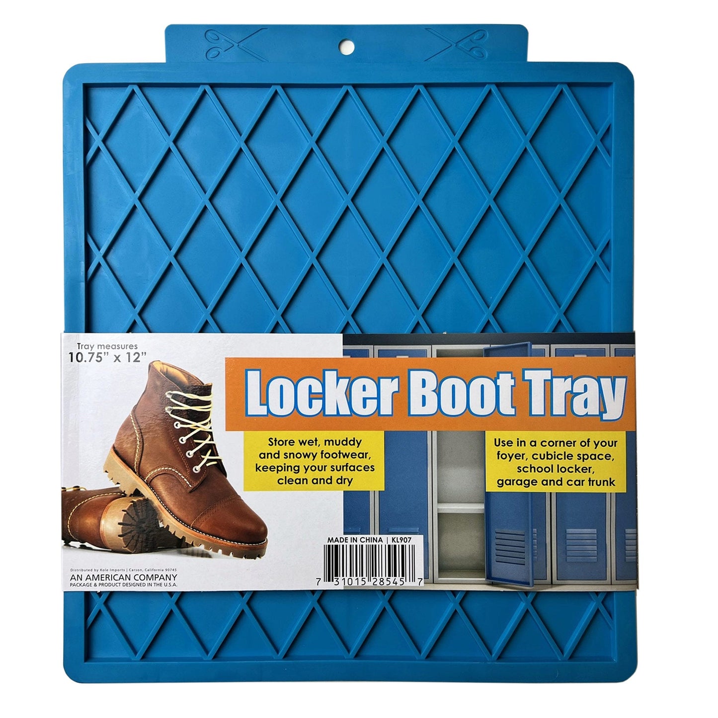 boot and shoe storage tray - - locker organizer -- 7 per box