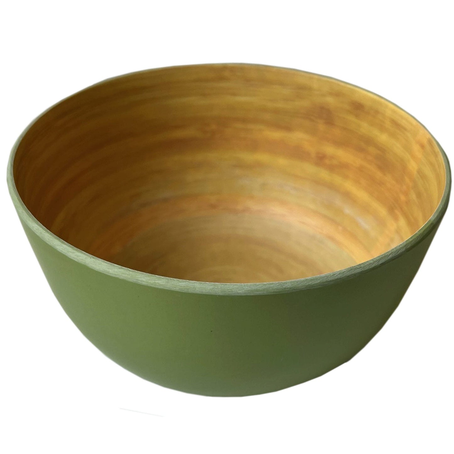 assorted color bamboo & melamine snack bowls  -- 12 per case