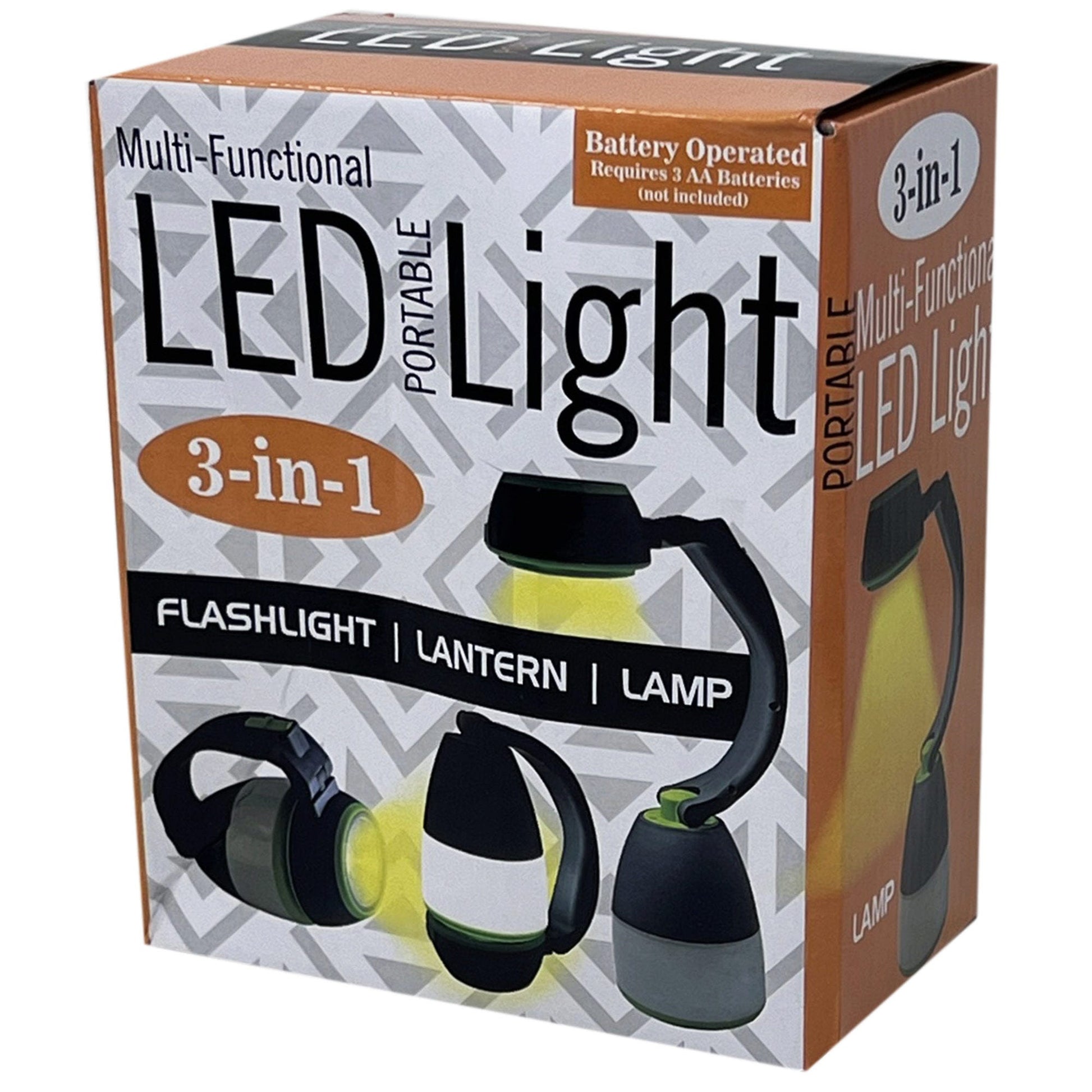 3-in-1 multi- functional led light -- 6 per box