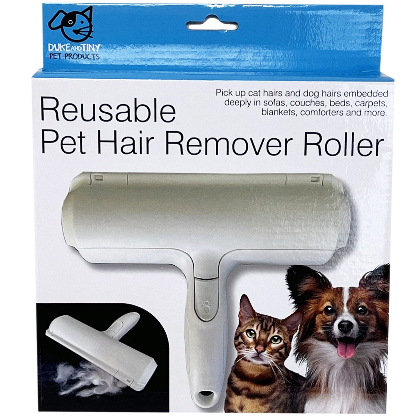 reusable pet hair remover roller -- 6 per box