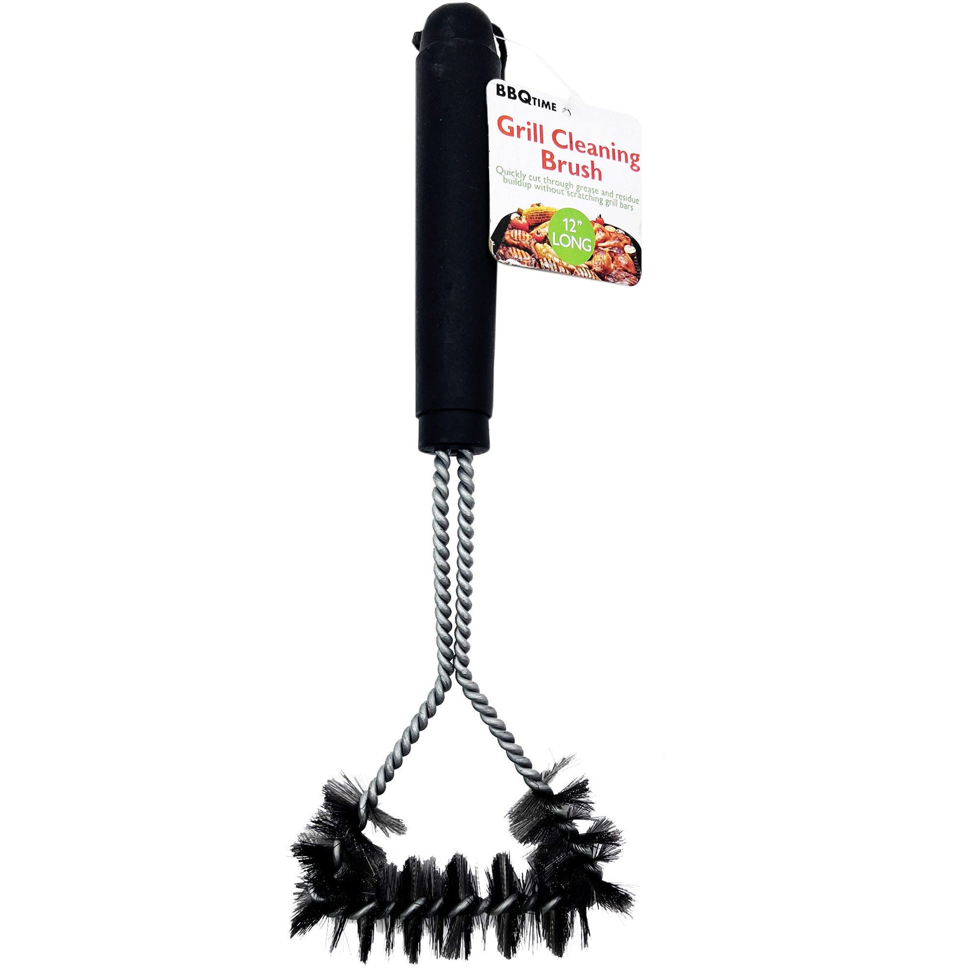 12 barbecue grill cleaning brush -- 24 per box