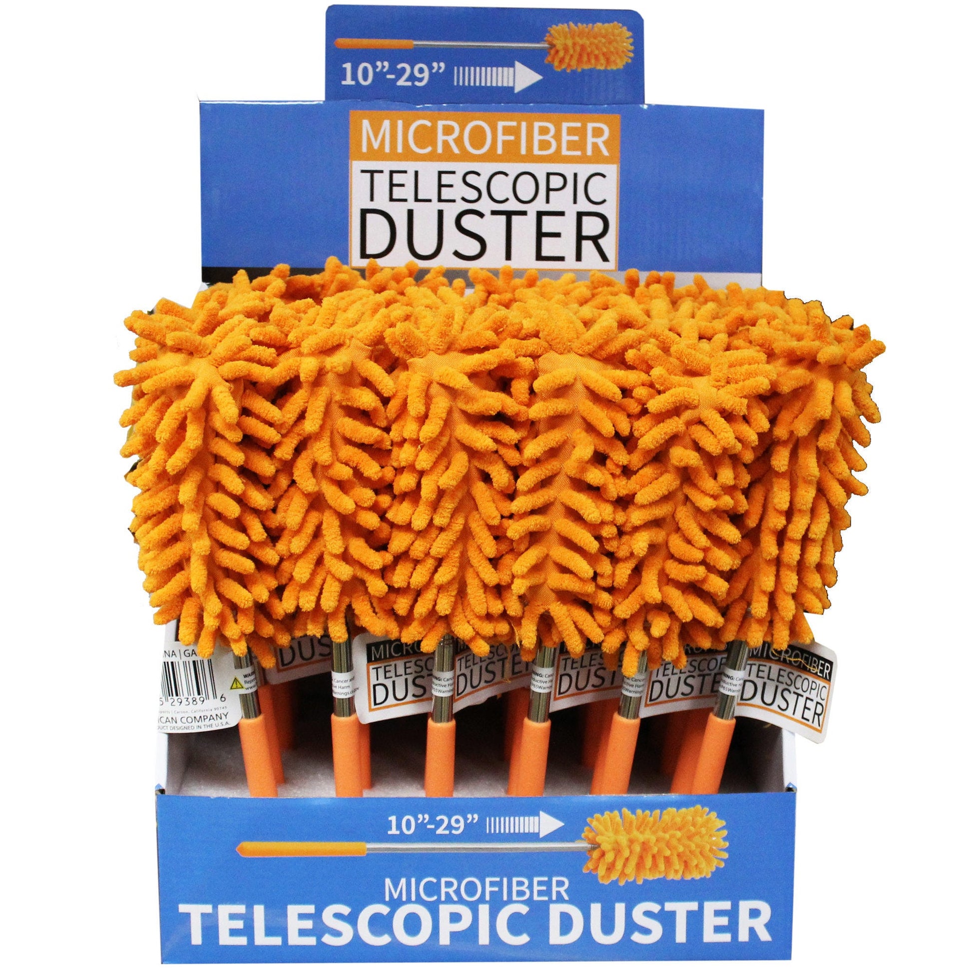 lightweight microfiber telescopic duster countertop display -- 18 per box