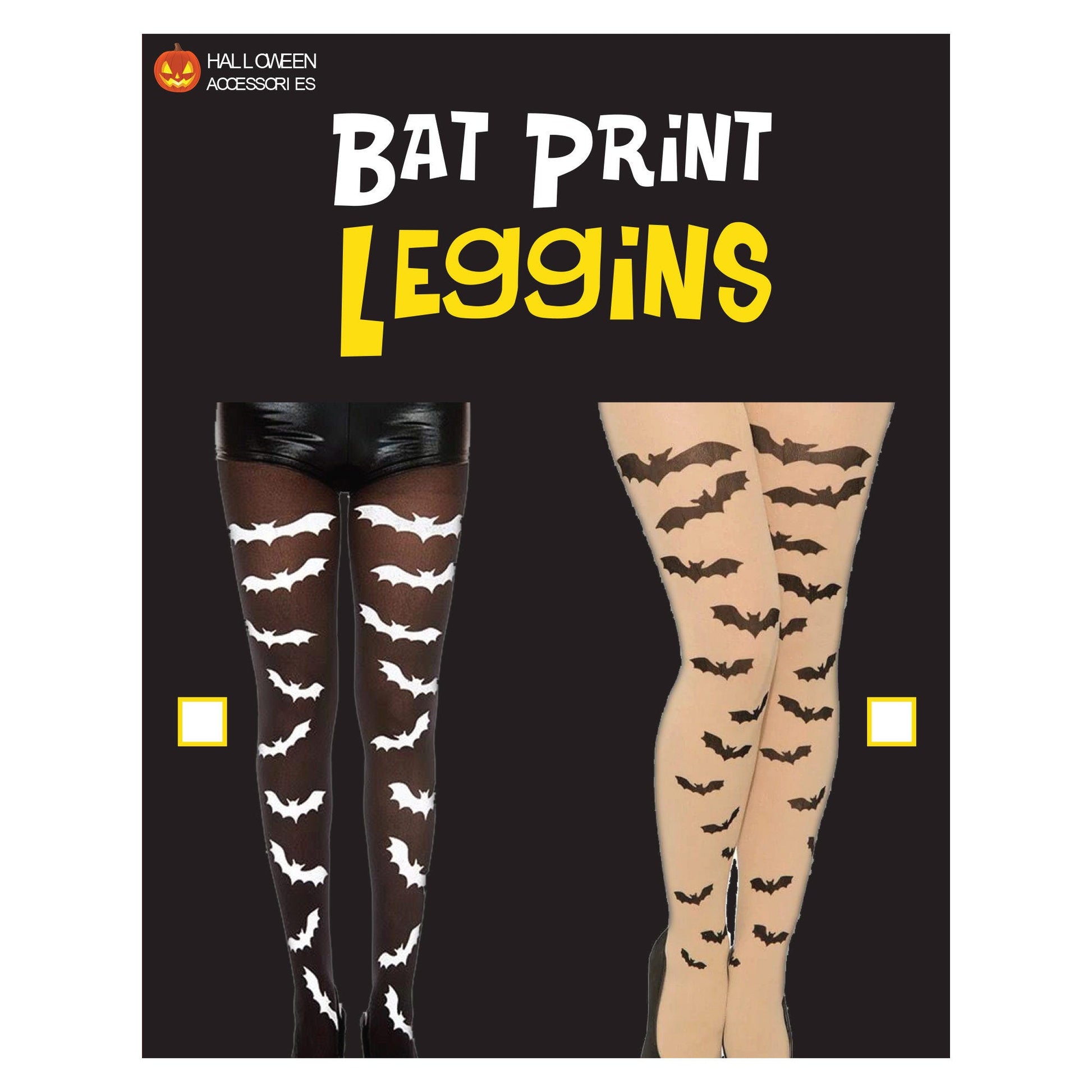 assorted flying bats adult tights -- 8 per box