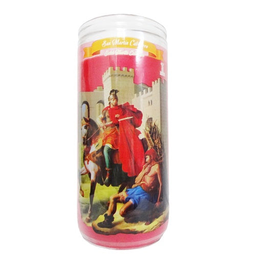 candle 9in 14 days san martin caballero -- 6 per case