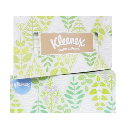 kleenex facial tissue 80ct 2ply -- 48 per case