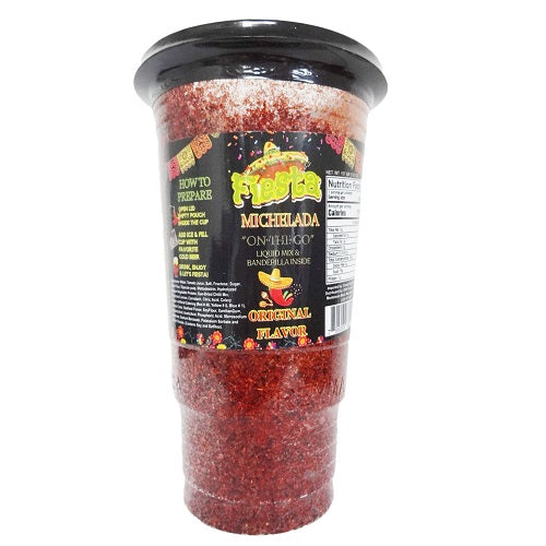 fiesta michelada cup 5.53oz original -- 24 per case