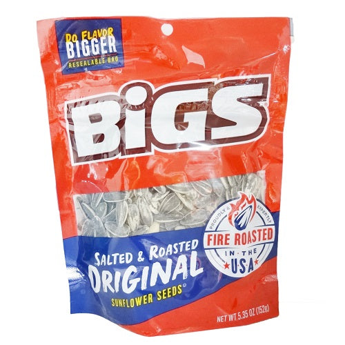 bigs sunflower seeds 5.35oz original -- 12 per case