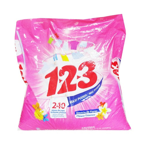 1-2-3 detergent 1.8 kg flower essence -- 5 per case