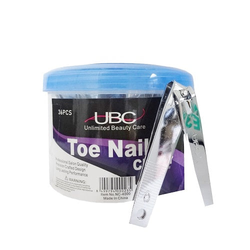 nail clippers toe nail in jar -- 36 per box