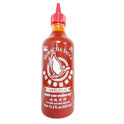 f.g sriracha sauce 455ml original -- 12 per case