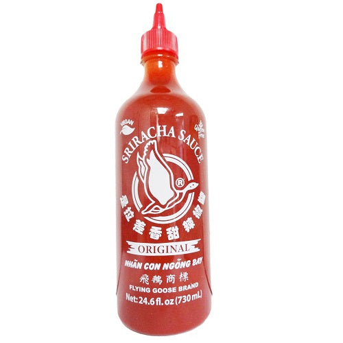 f.g sriracha sauce 730ml original -- 12 per case