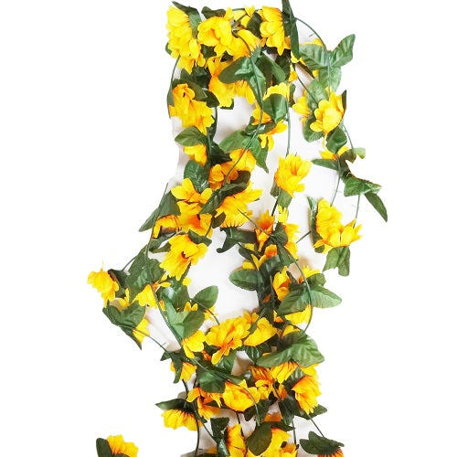 sunflower garland -- 12 per box