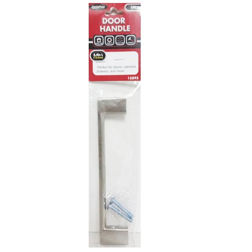 door handle 1pc 5.4in silver -- 48 per box