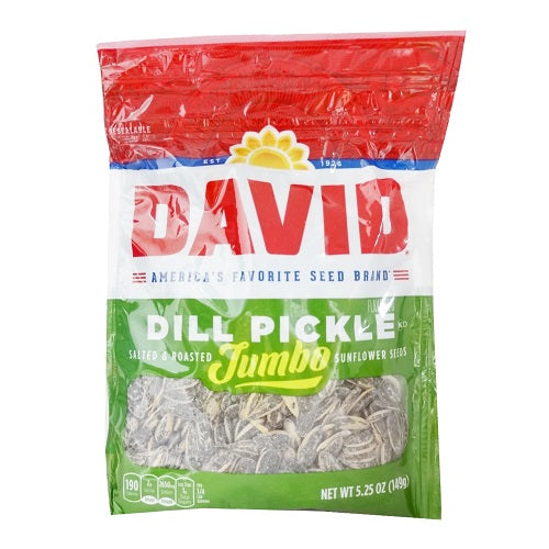 david 5.25oz sunflower seeds dill pickl -- 12 per case