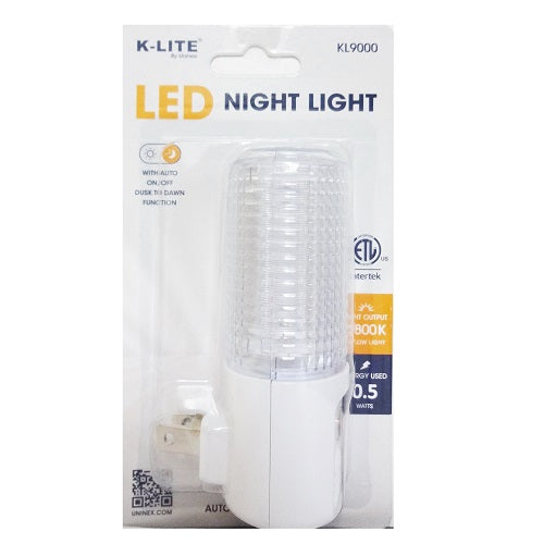 k- lite led night light 0.5wtts -- 12 per box