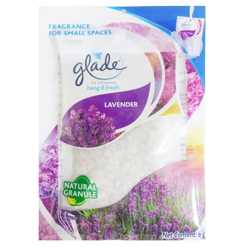 glade hang it lavender 8g air fresh -- 24 per case