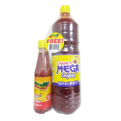 mega chamoy 33.8oz reg w- la botanera 6.7 -- 12 per case