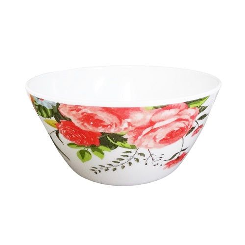 melamine bowl 6in asst design -- 24 per case