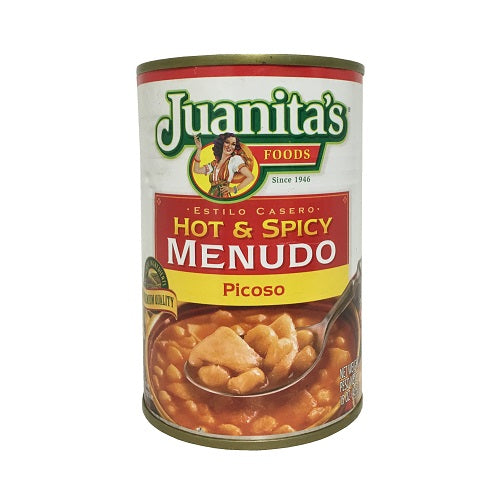 juanitas menudo hot n spicy 15oz -- 12 per case